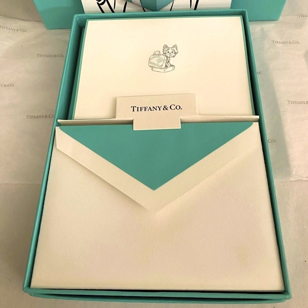 Tiffany & Co. Yorkie Card Set
